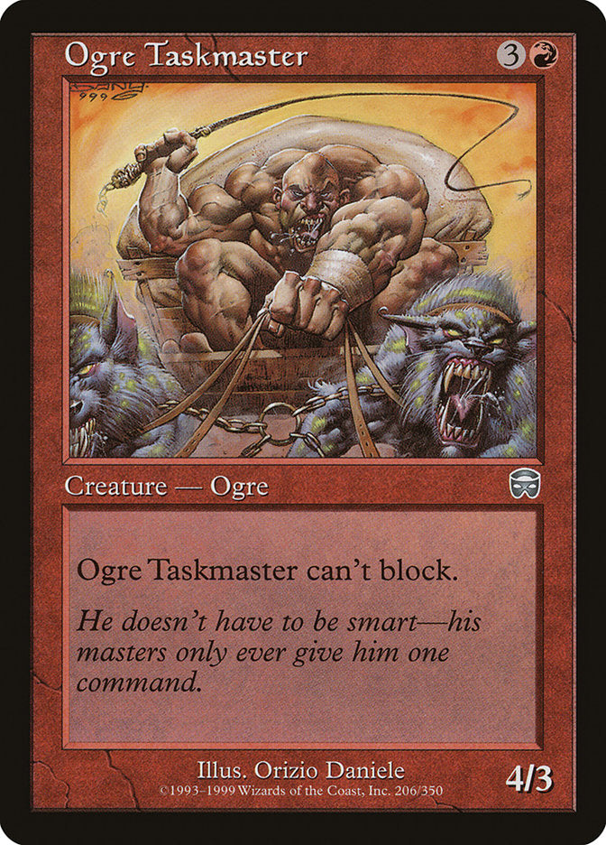 Ogre Taskmaster [Mercadian Masques] | PLUS EV GAMES 