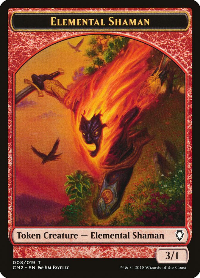 Elemental Shaman [Commander Anthology Volume II Tokens] | PLUS EV GAMES 