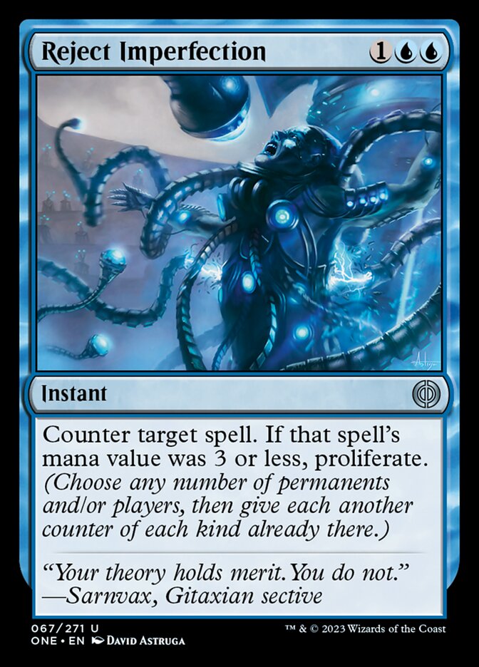 Reject Imperfection [Phyrexia: All Will Be One] | PLUS EV GAMES 