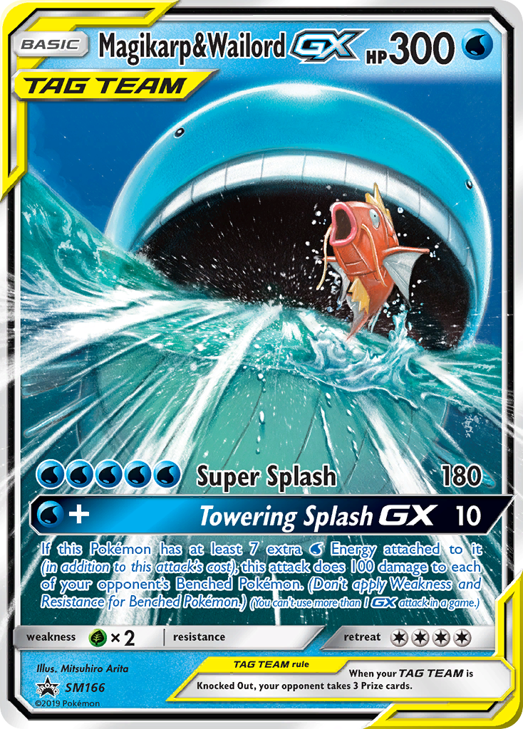 Magikarp & Wailord-GX [SM Black Star Promos]
