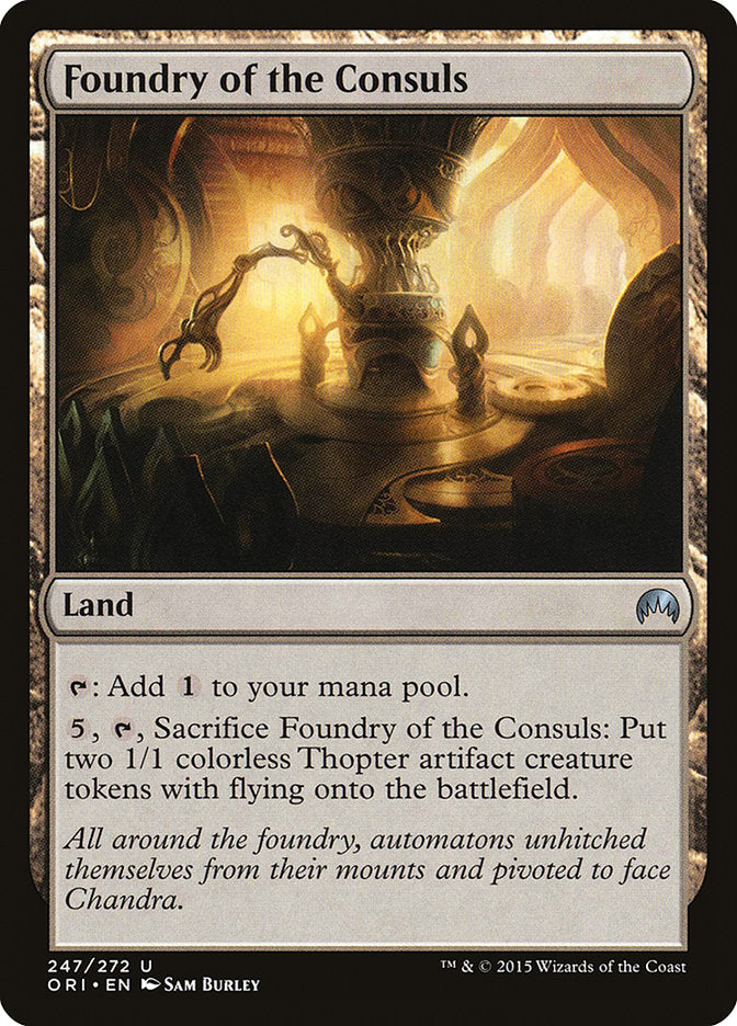 Foundry of the Consuls [Magic Origins] | PLUS EV GAMES 