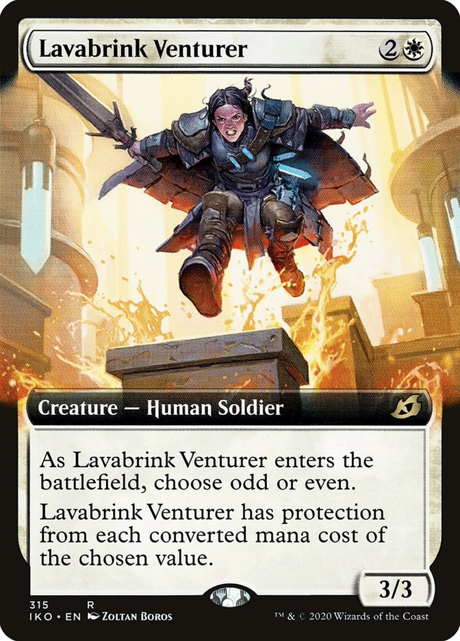 Lavabrink Venturer (Extended Art) [Ikoria: Lair of Behemoths] | PLUS EV GAMES 