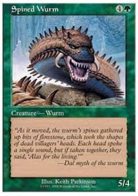 Spined Wurm [Starter 2000] | PLUS EV GAMES 