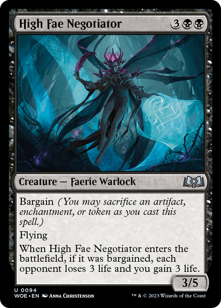 High Fae Negotiator [Wilds of Eldraine] | PLUS EV GAMES 