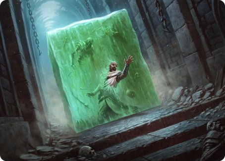 Gelatinous Cube Art Card [Dungeons & Dragons: Adventures in the Forgotten Realms Art Series] | PLUS EV GAMES 