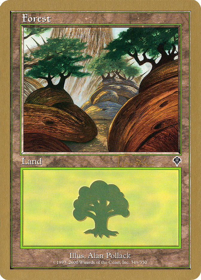 Forest (jt349a) (Jan Tomcani) [World Championship Decks 2001] | PLUS EV GAMES 