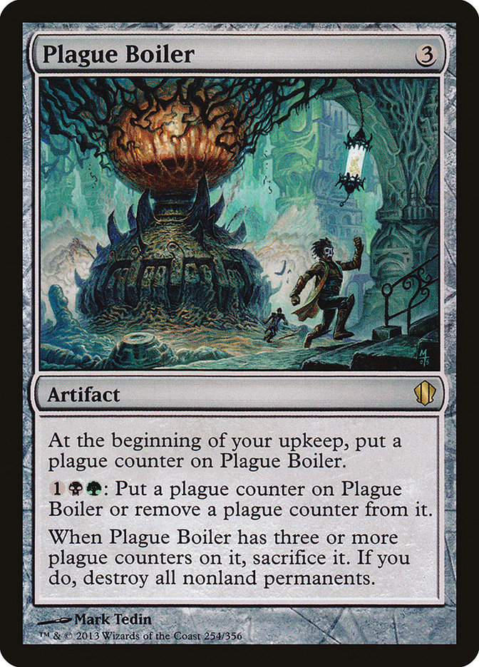 Plague Boiler [Commander 2013] | PLUS EV GAMES 