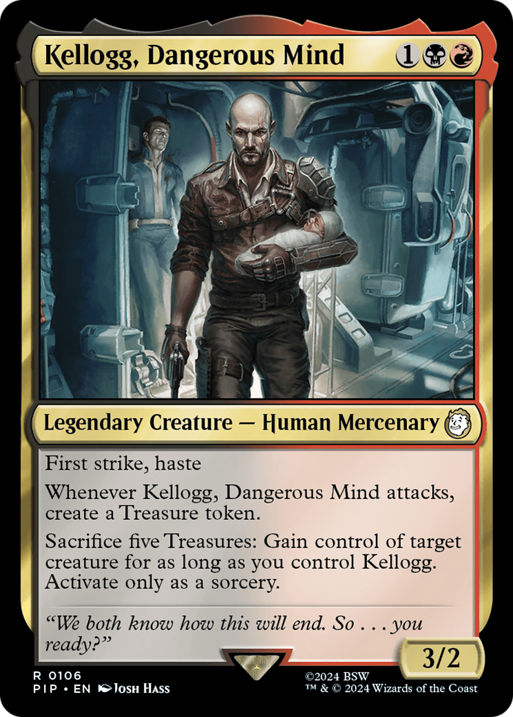 Kellogg, Dangerous Mind [Fallout] | PLUS EV GAMES 