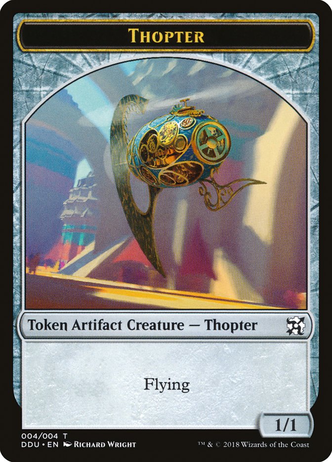 Thopter (004/004) [Duel Decks: Elves vs. Inventors Tokens] | PLUS EV GAMES 