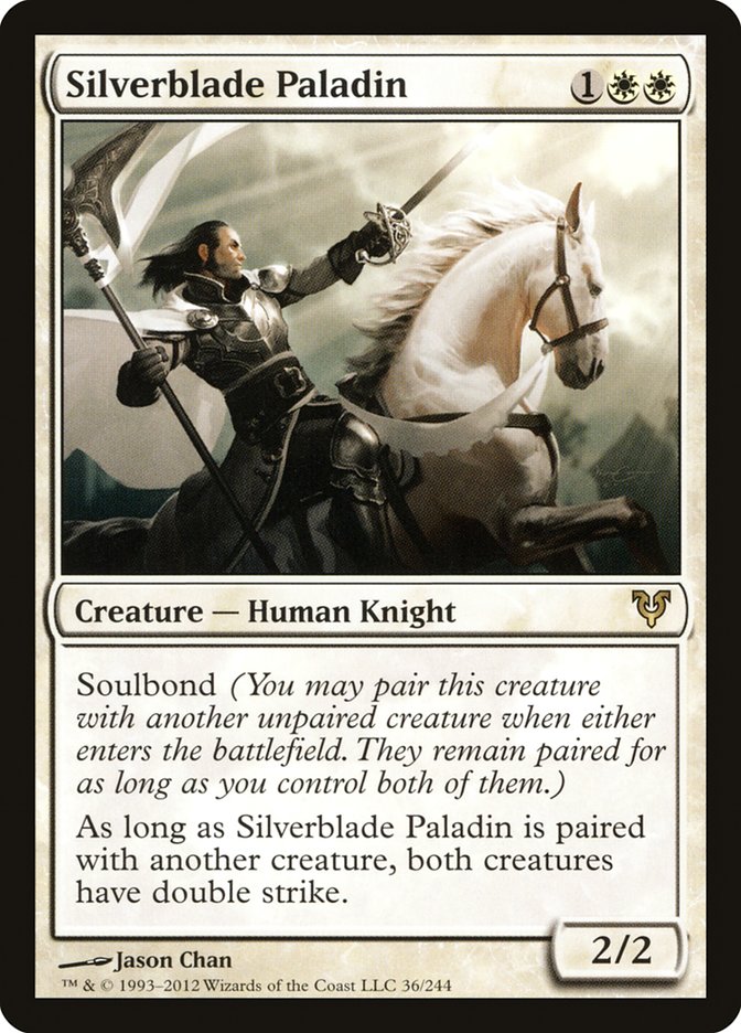 Silverblade Paladin [Avacyn Restored] | PLUS EV GAMES 