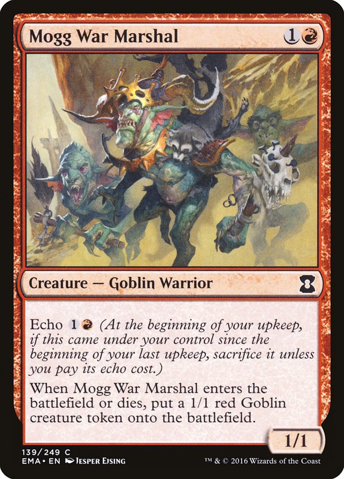 Mogg War Marshal [Eternal Masters] | PLUS EV GAMES 