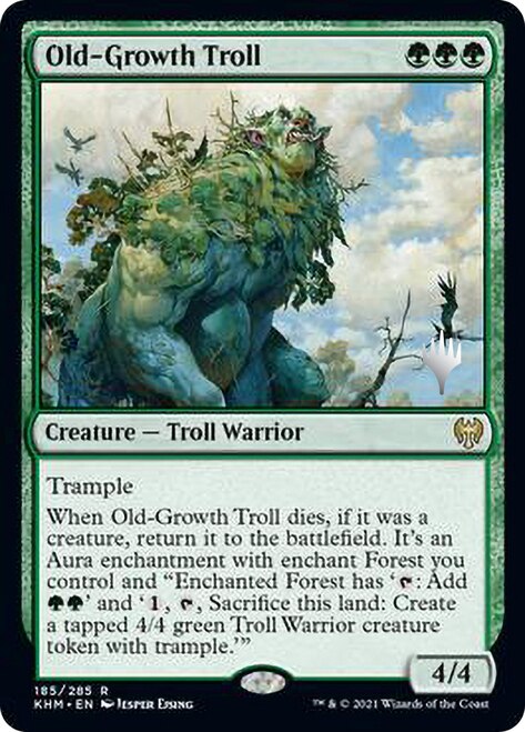 Old-Growth Troll [Kaldheim Promo Pack] | PLUS EV GAMES 