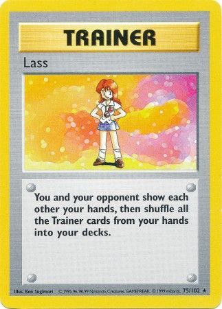 Lass (75/102) [Base Set (Shadowless)] | PLUS EV GAMES 