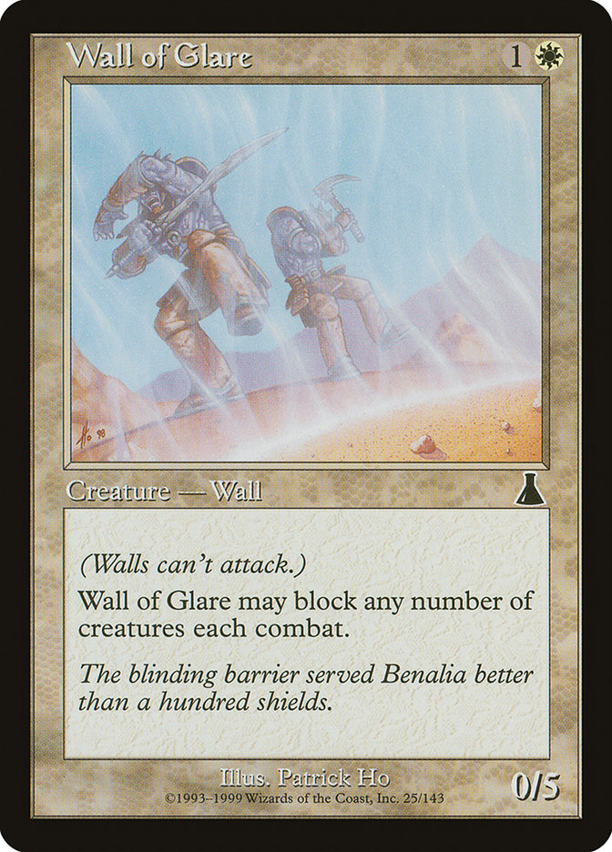 Wall of Glare [Urza's Destiny] | PLUS EV GAMES 