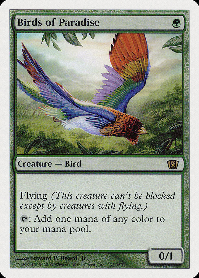 Birds of Paradise [Eighth Edition] | PLUS EV GAMES 