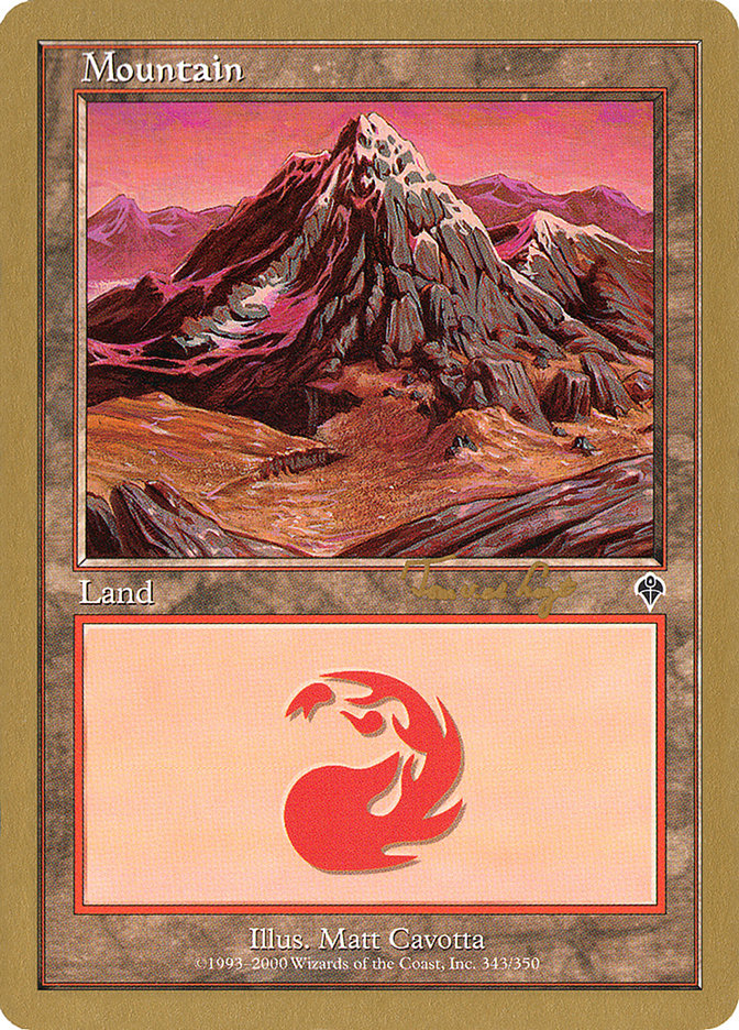 Mountain (tvdl343) (Tom van de Logt) [World Championship Decks 2001] | PLUS EV GAMES 