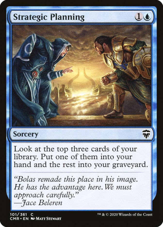 Strategic Planning [Commander Legends] | PLUS EV GAMES 