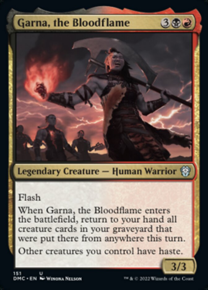 Garna, the Bloodflame [Dominaria United Commander] | PLUS EV GAMES 