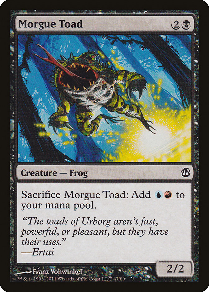 Morgue Toad [Duel Decks: Ajani vs. Nicol Bolas] | PLUS EV GAMES 