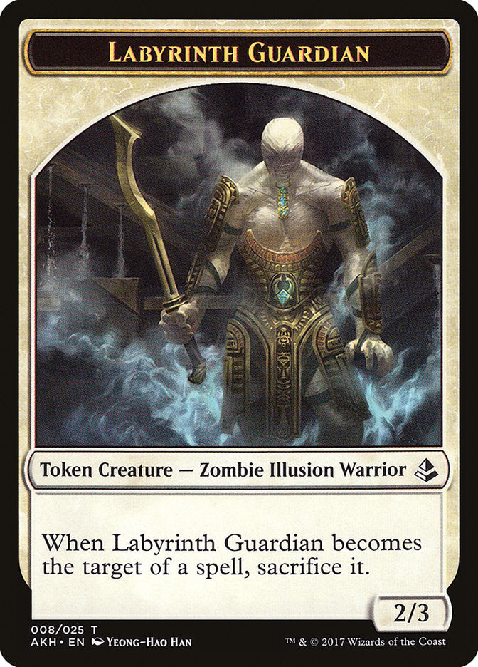 Labyrinth Guardian [Amonkhet Tokens] | PLUS EV GAMES 