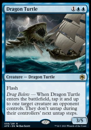 Dragon Turtle (Promo Pack) [Dungeons & Dragons: Adventures in the Forgotten Realms Promos] | PLUS EV GAMES 