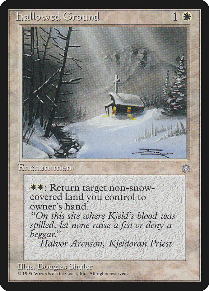 Hallowed Ground [Ice Age] | PLUS EV GAMES 
