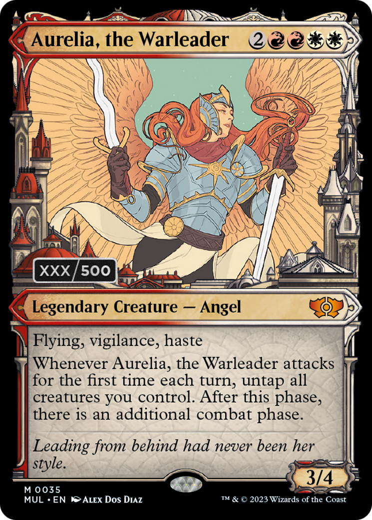 Aurelia, the Warleader (Serialized) [Multiverse Legends] | PLUS EV GAMES 