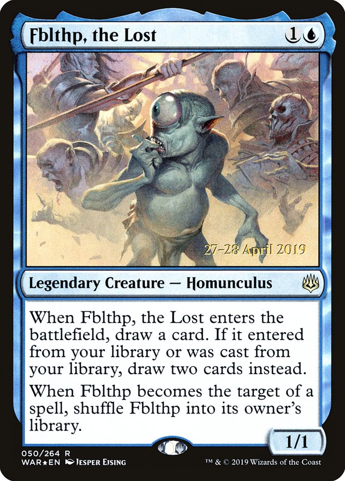 Fblthp, the Lost  [War of the Spark Prerelease Promos] | PLUS EV GAMES 