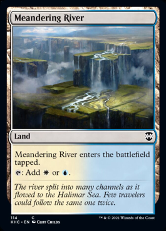 Meandering River [Kaldheim Commander] | PLUS EV GAMES 