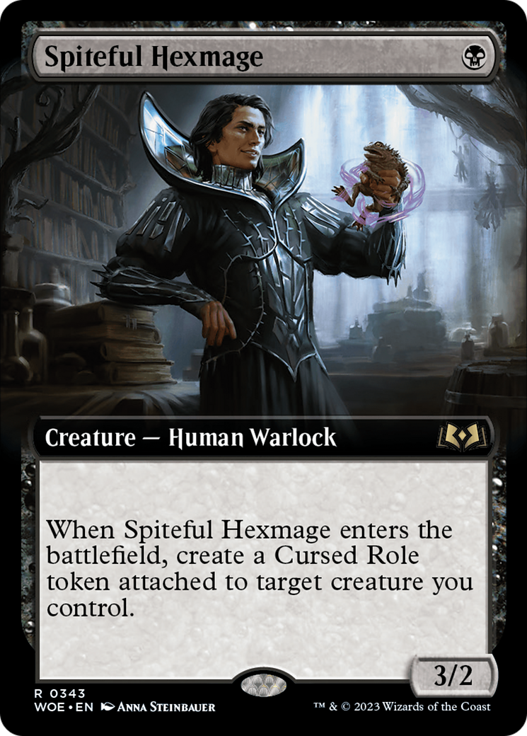 Spiteful Hexmage (Extended Art) [Wilds of Eldraine] | PLUS EV GAMES 