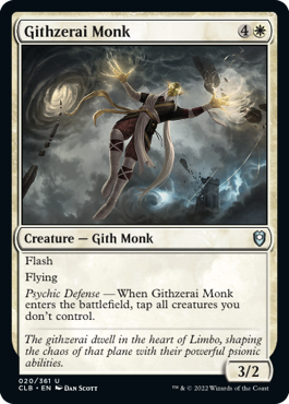 Githzerai Monk [Commander Legends: Battle for Baldur's Gate] | PLUS EV GAMES 