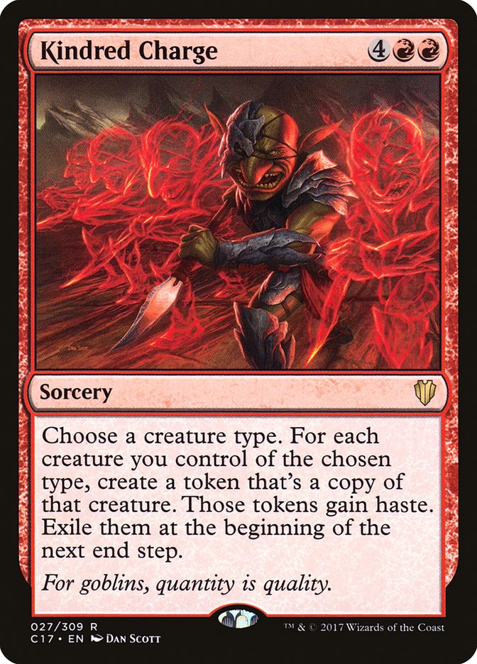 Kindred Charge [Commander 2017] | PLUS EV GAMES 
