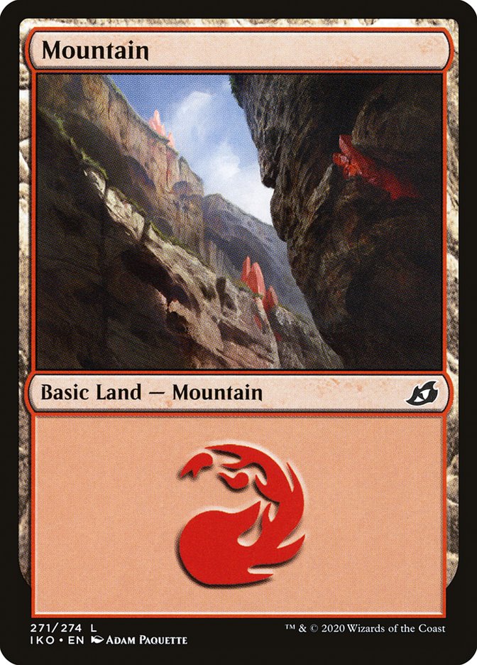 Mountain (271) [Ikoria: Lair of Behemoths] | PLUS EV GAMES 
