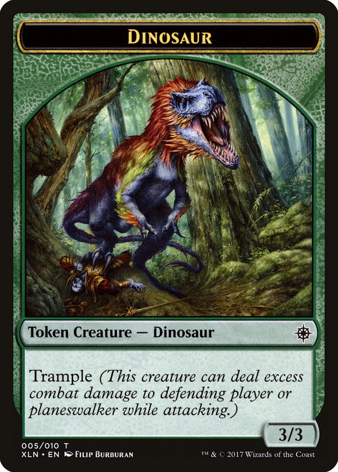 Dinosaur [Ixalan Tokens] | PLUS EV GAMES 