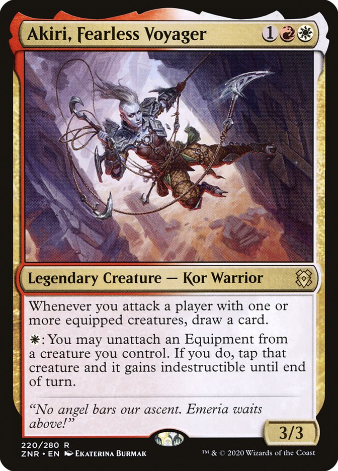 Akiri, Fearless Voyager [Zendikar Rising] | PLUS EV GAMES 