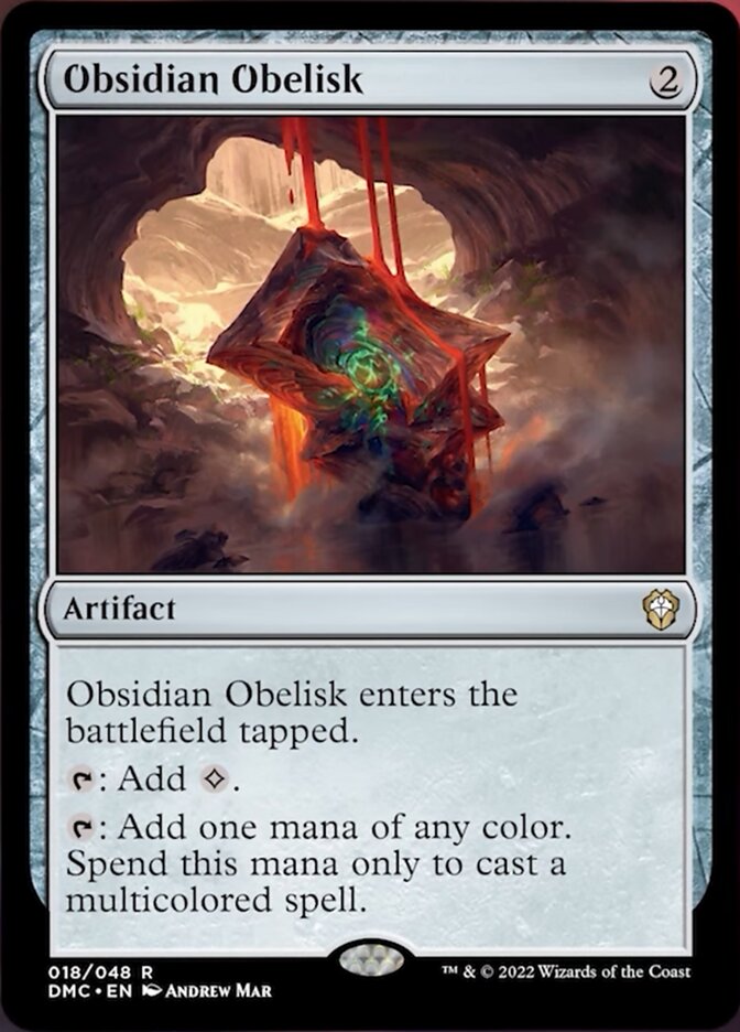 Obsidian Obelisk [Dominaria United Commander] | PLUS EV GAMES 