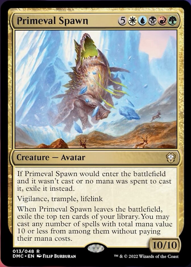 Primeval Spawn [Dominaria United Commander] | PLUS EV GAMES 