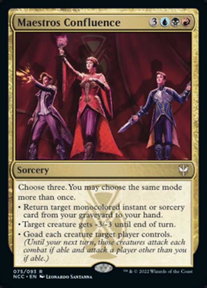 Maestros Confluence [Streets of New Capenna Commander] | PLUS EV GAMES 