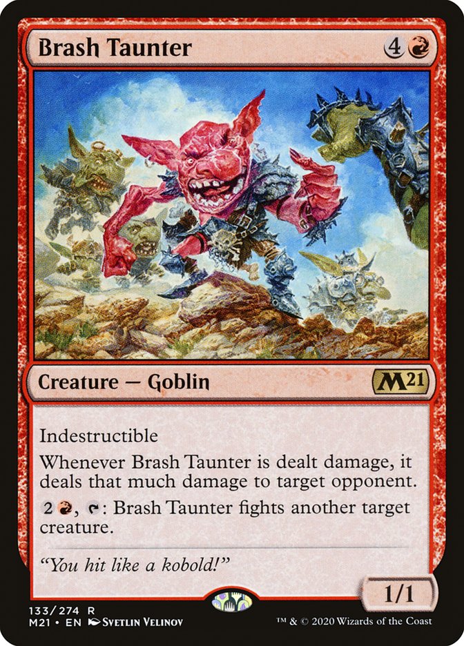 Brash Taunter [Core Set 2021] | PLUS EV GAMES 