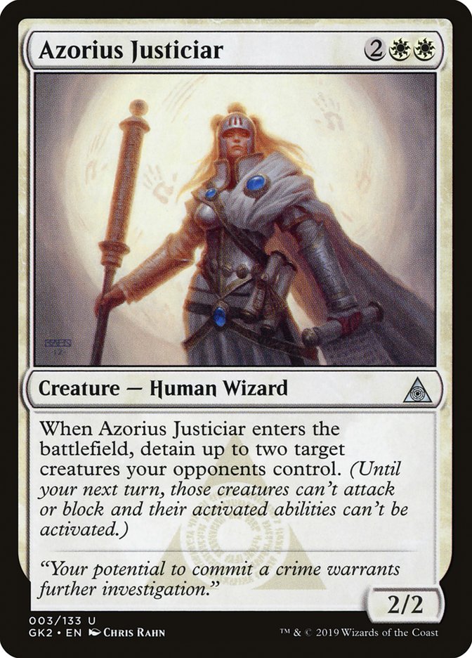 Azorius Justiciar [Ravnica Allegiance Guild Kit] | PLUS EV GAMES 