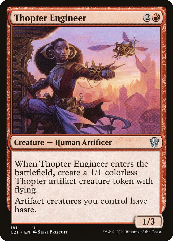 Thopter Engineer [Commander 2021] | PLUS EV GAMES 