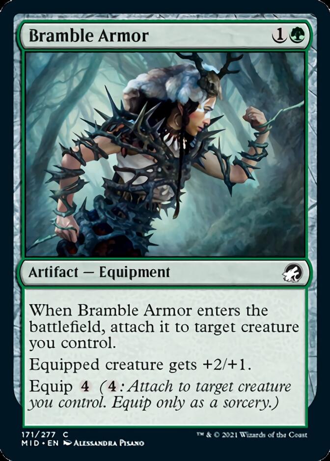 Bramble Armor [Innistrad: Midnight Hunt] | PLUS EV GAMES 