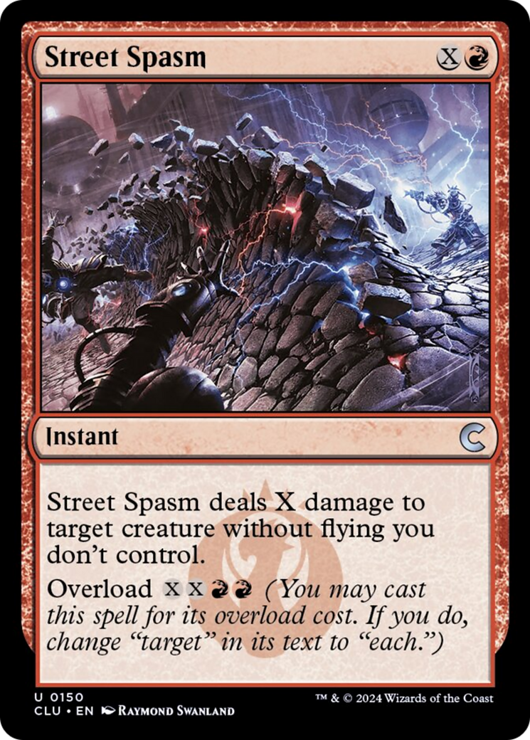 Street Spasm [Ravnica: Clue Edition] | PLUS EV GAMES 