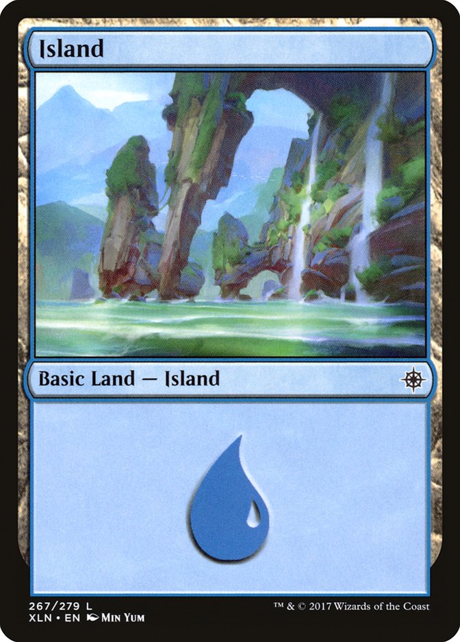 Island (267) [Ixalan] | PLUS EV GAMES 