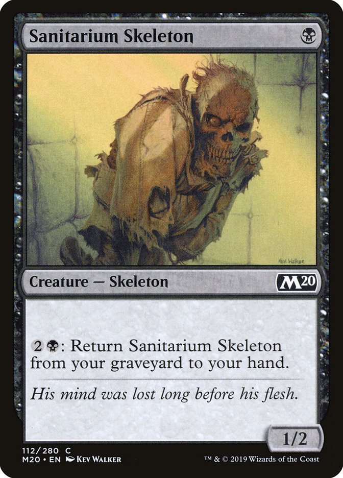 Sanitarium Skeleton [Core Set 2020] | PLUS EV GAMES 