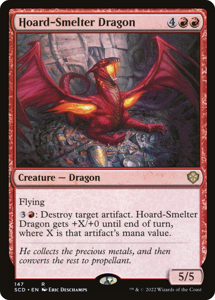 Hoard-Smelter Dragon [Starter Commander Decks] | PLUS EV GAMES 