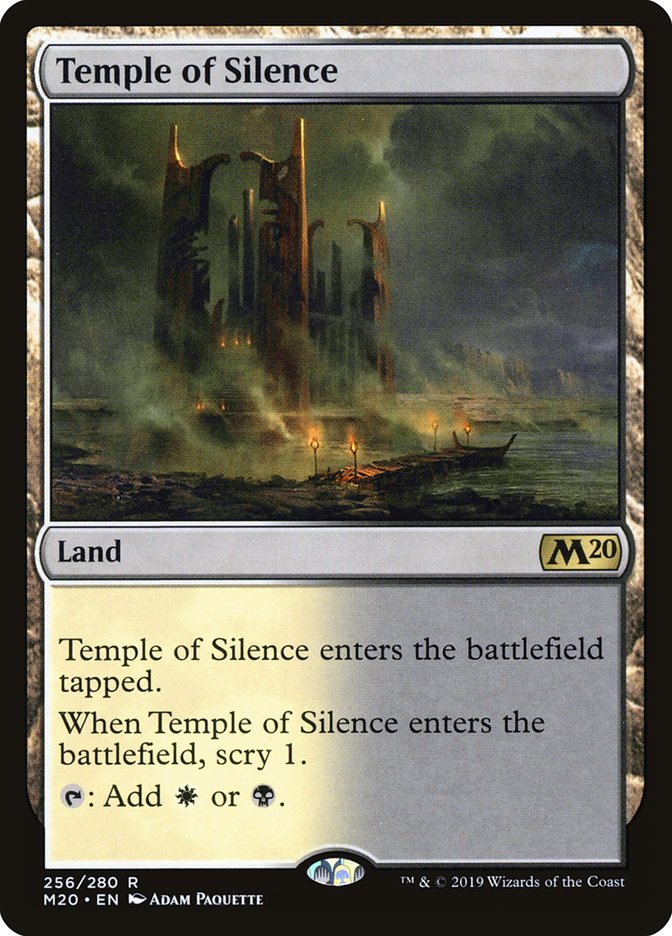 Temple of Silence [Core Set 2020] | PLUS EV GAMES 