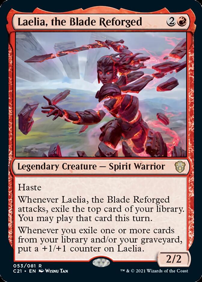 Laelia, the Blade Reforged [Commander 2021] | PLUS EV GAMES 