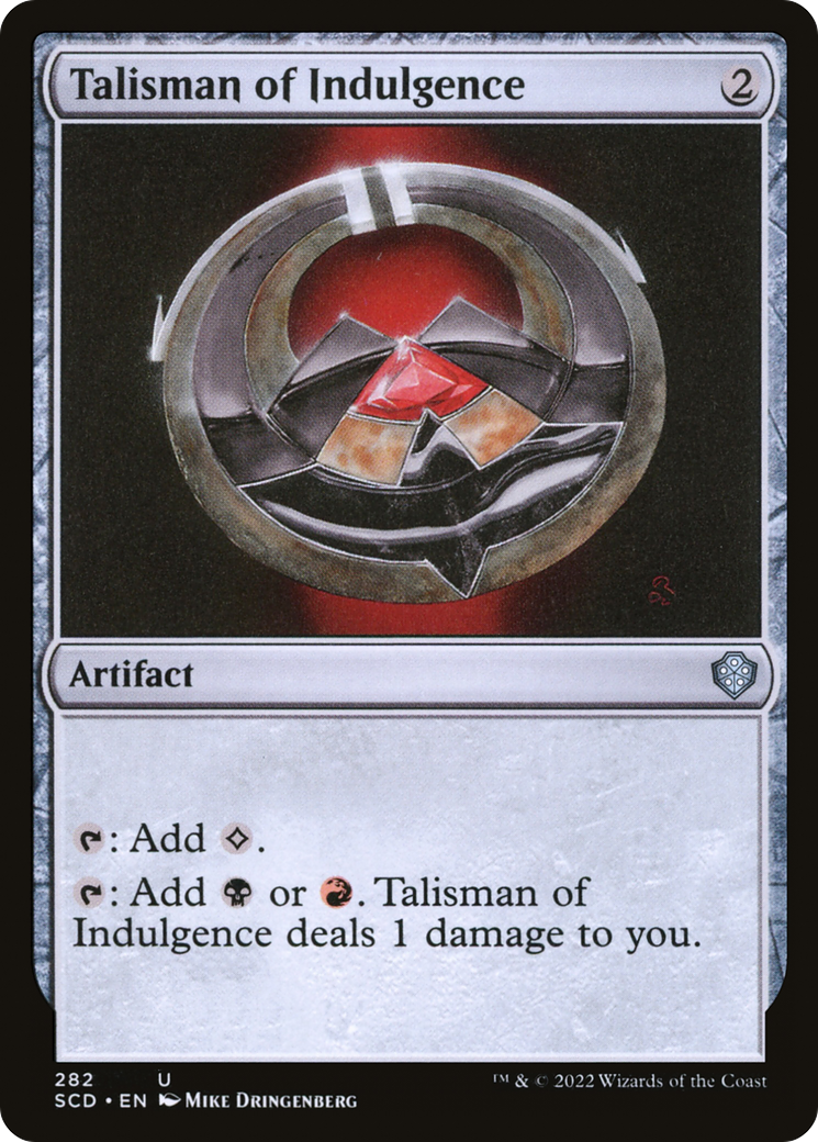 Talisman of Indulgence [Starter Commander Decks] | PLUS EV GAMES 