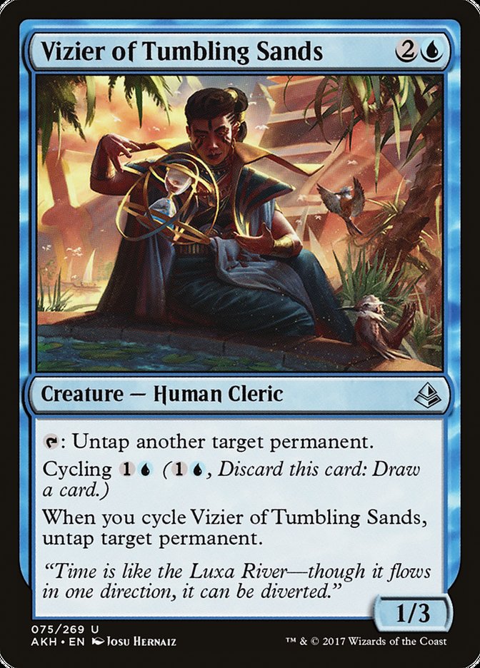 Vizier of Tumbling Sands [Amonkhet] | PLUS EV GAMES 